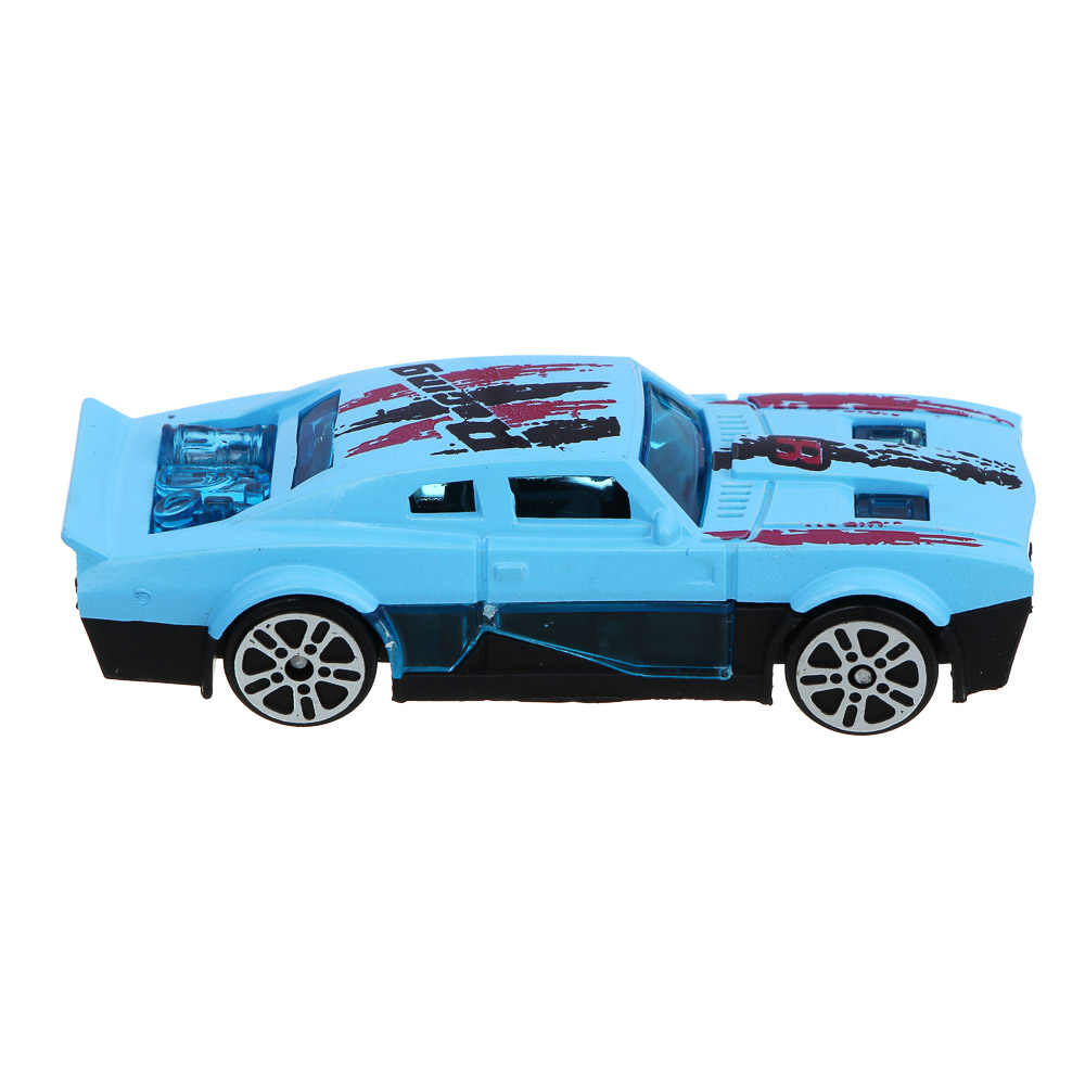 ИГРОЛЕНД Набор машинок, 6 шт., "Авторалли", ABS, 33,1х12,1х3,3 см, 2 дизайна - #5