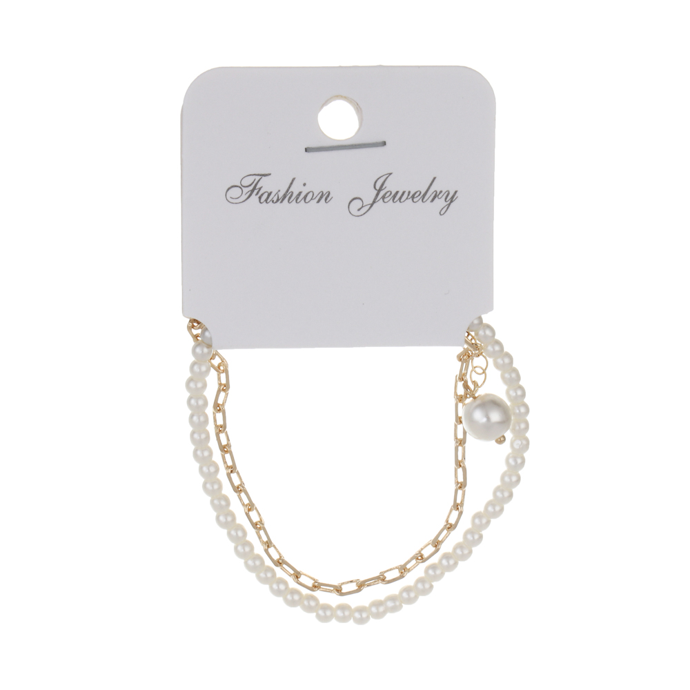 Браслет 15,5см, медь, стекло, 2 цвета, БЖ25-19 - #6