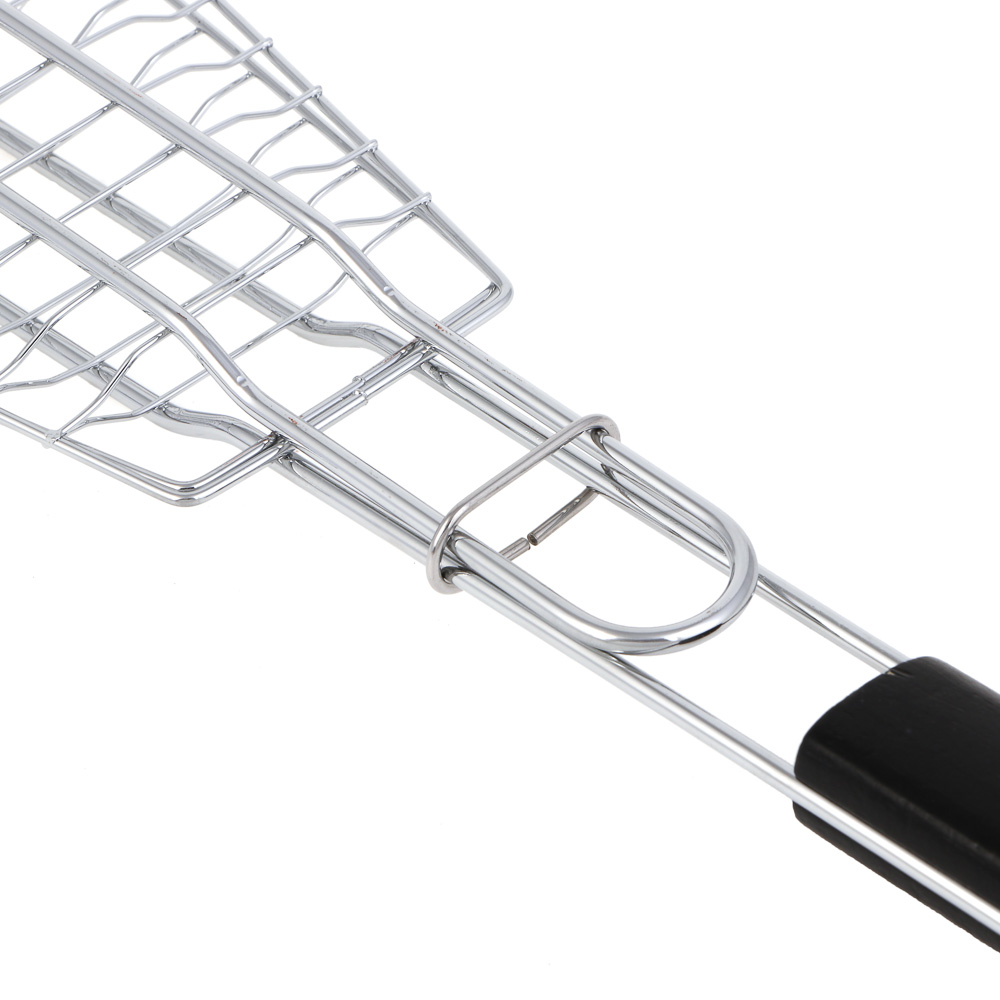 Решетка-гриль для приготовления рыбы тм GRILLBOOM, 435гр, 63х36х12см - #3