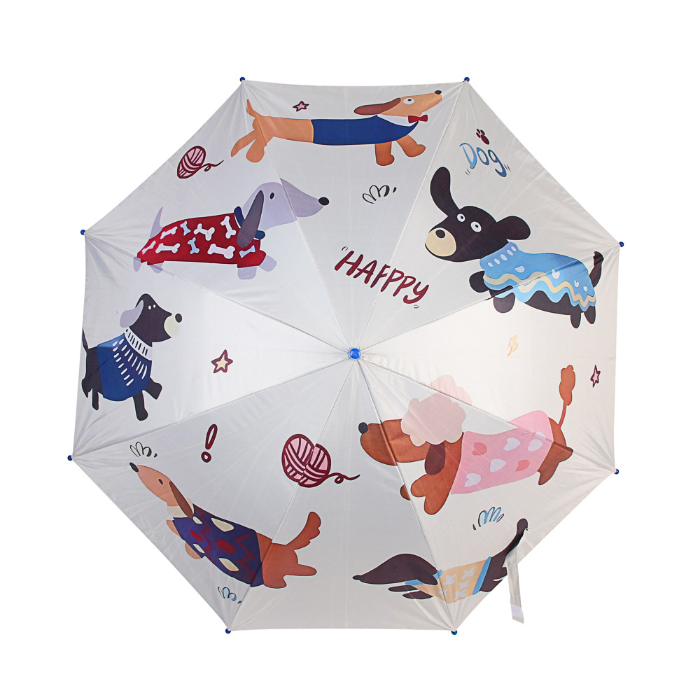 Зонт-трость детский, диаметр 96 см, 8 спиц, металл, пластик, PG, 3 дизайна - #5