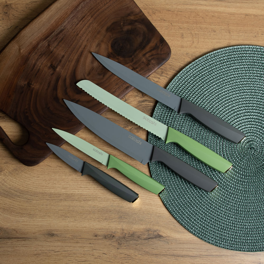 SATOSHI Орис Набор ножей кухонных 6пр. - #12