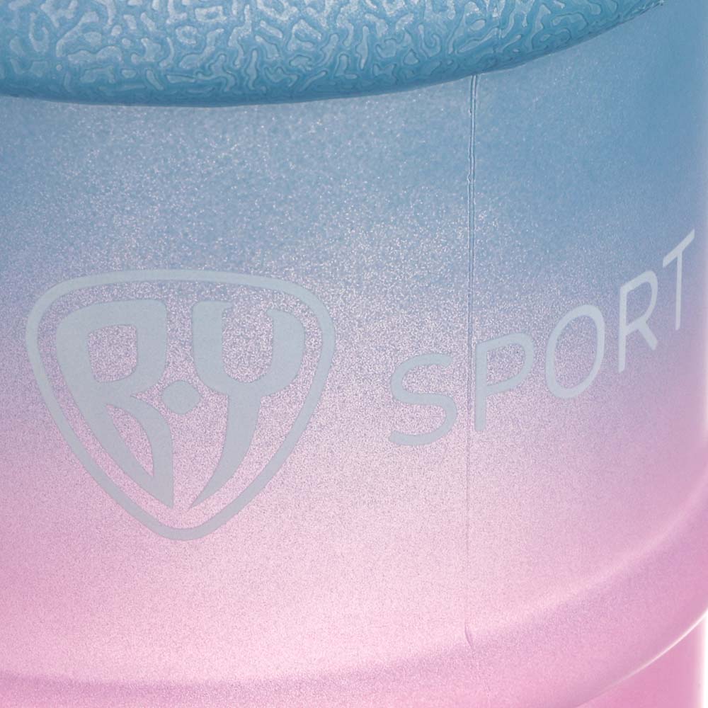 Бутылка спортивная тм BY SPORT, 1000мл, 21х10см, пластик PETG, градиент - #6