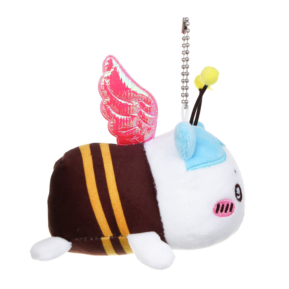 ИГРОЛЕНД Брелок мягкий "Пчёлка" с подвесом, 12 см, полиэстер, 3 вида - #4