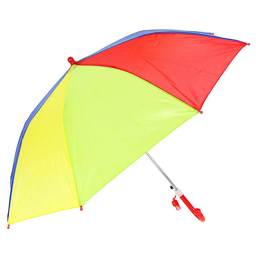 Зонт-трость детский, полиэстер, пластик, сплав, 43см, 8 спиц, 3-4 цвета - #3