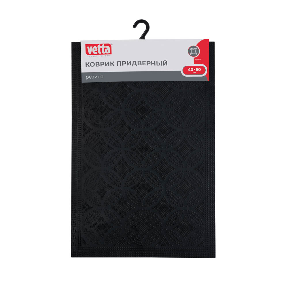 VETTA Коврик придверный 40x60 см, резина (Индия), 008 - #3