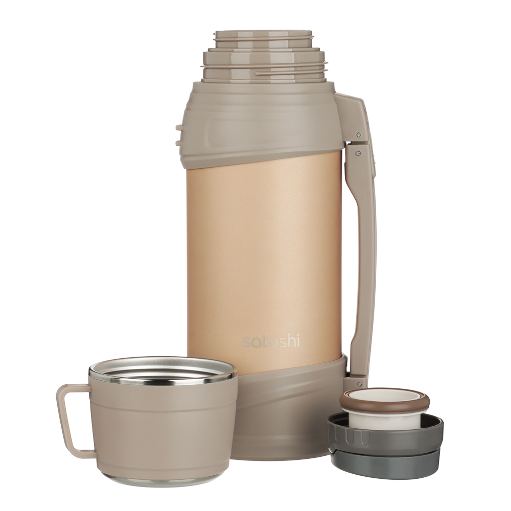 SATOSHI Кантри Термос с широкой горловиной 1,60л, нерж.сталь 18/10 - #11