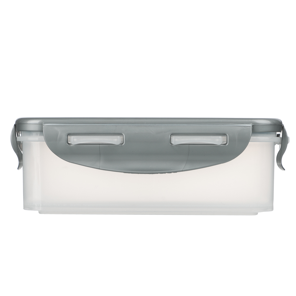 Контейнер герметичный для СВЧ с защелками, 0,5л, 160х110х55мм, пластик - #3