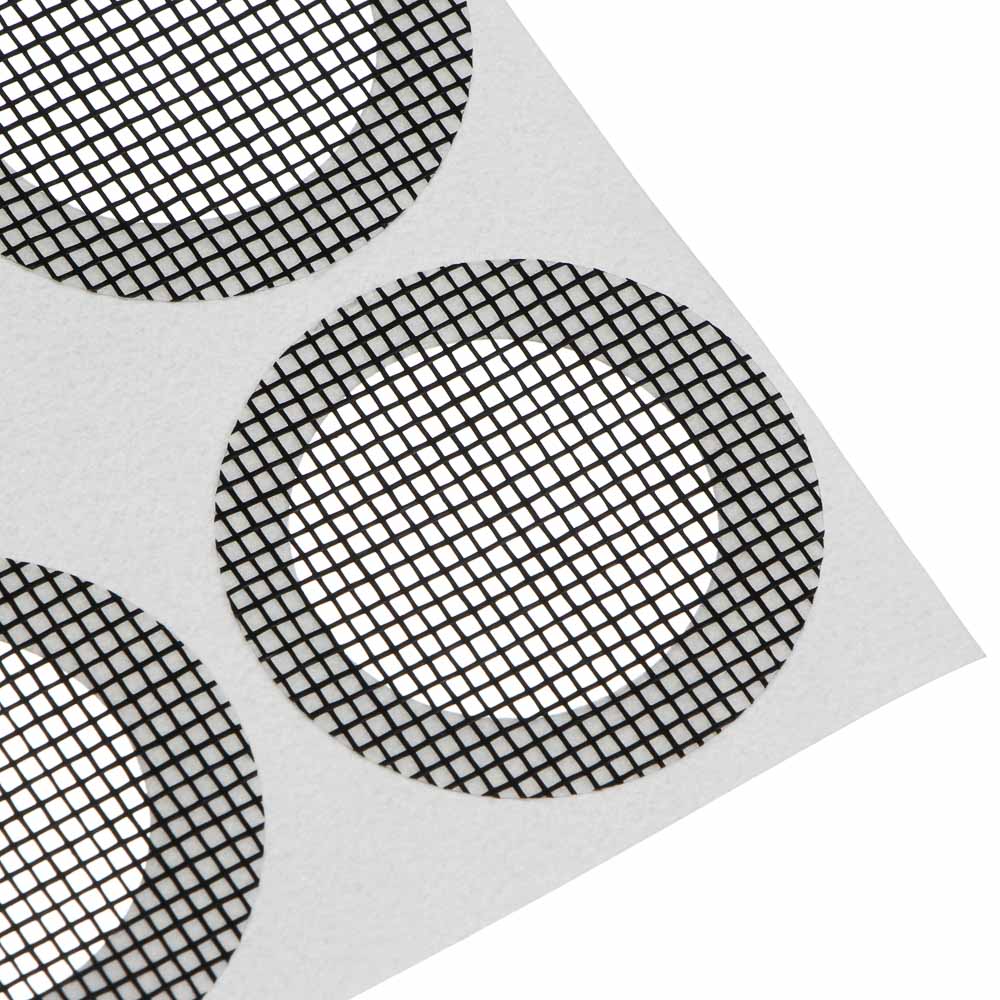 Заплатка для ремонта москитной сетки тм INBLOOM, 4х8,3см х 4шт / d4см х 8шт, стекловолокно - #5