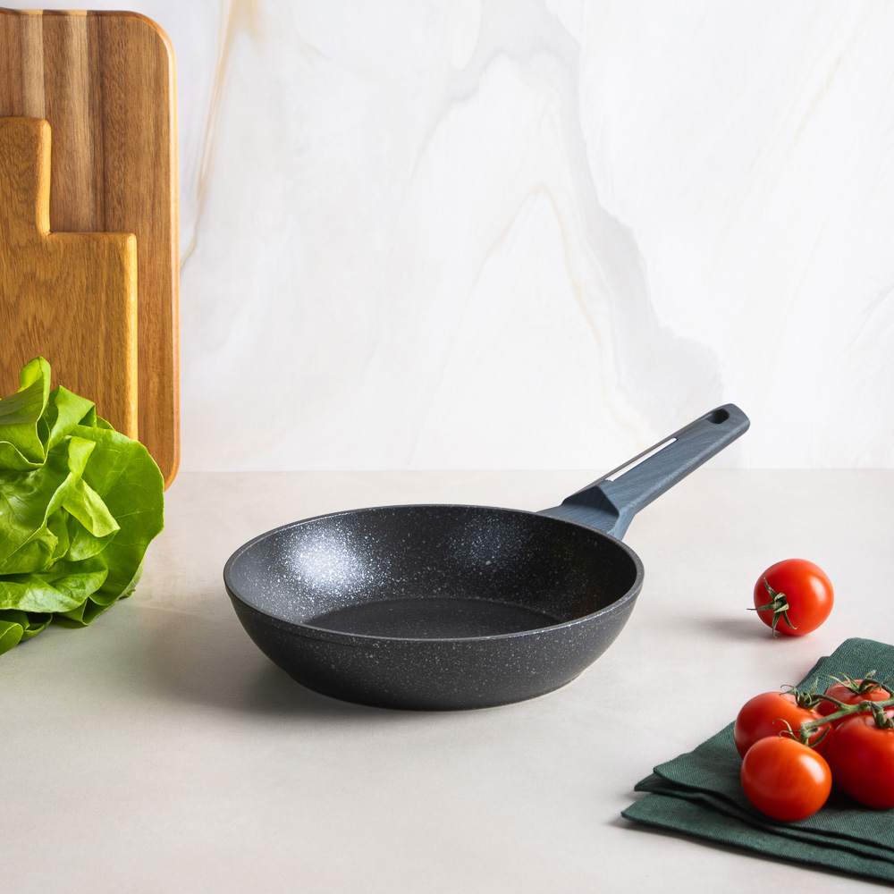 SATOSHI Гардан Сковорода литая d20см, антипригарное покрытие мрамор, индукция - #10