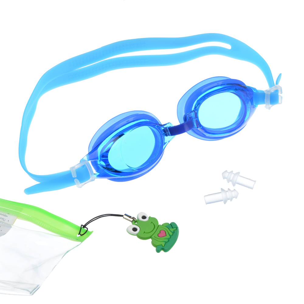 Набор для плавания: очки, брелок, затычки для ушей - #2