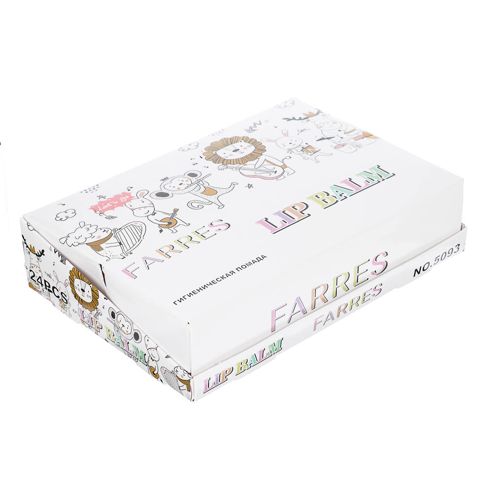 Гигиеническая помада "Cats (Кошки)" тм Farres 9 г - #12