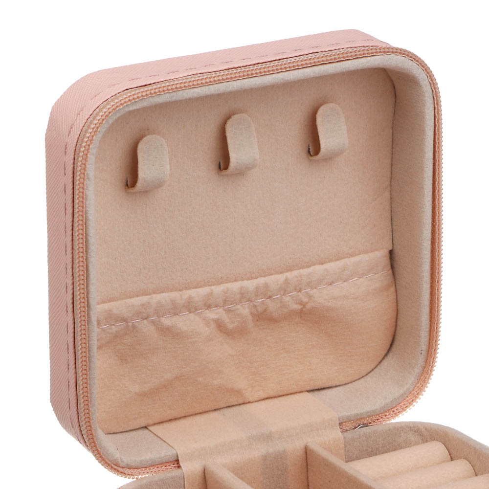 Шкатулка для украшений, 9,5x9,5x5 см, ПВХ, 5 цветов - #5
