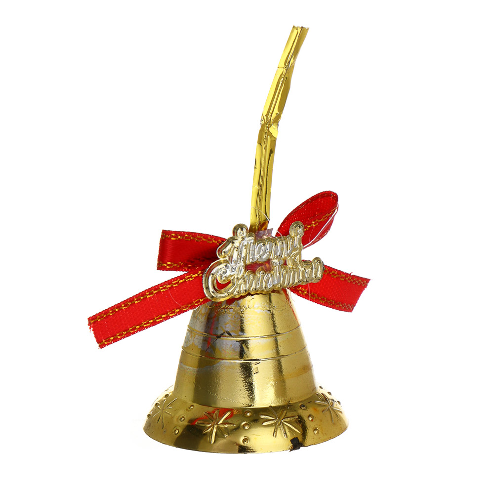 СНОУ БУМ Колокольчики 6 шт, 3,6 см, пластик, 26-772 - #3