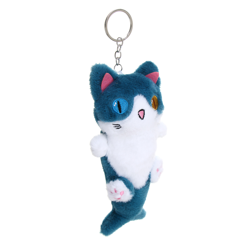 ИГРОЛЕНД Брелок мягкий "Котэо" с подвесом, 12-14 см, полиэстер, 3 вида - #3