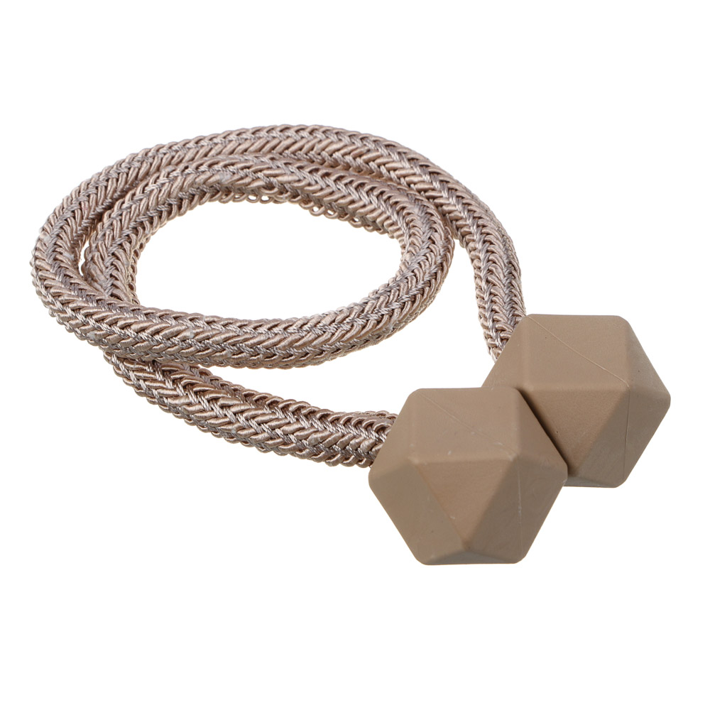 PROVANCE Подхват для штор магнитный 2-сторонний, "Витье", 45см, d2,5см, 4 цвета - #3