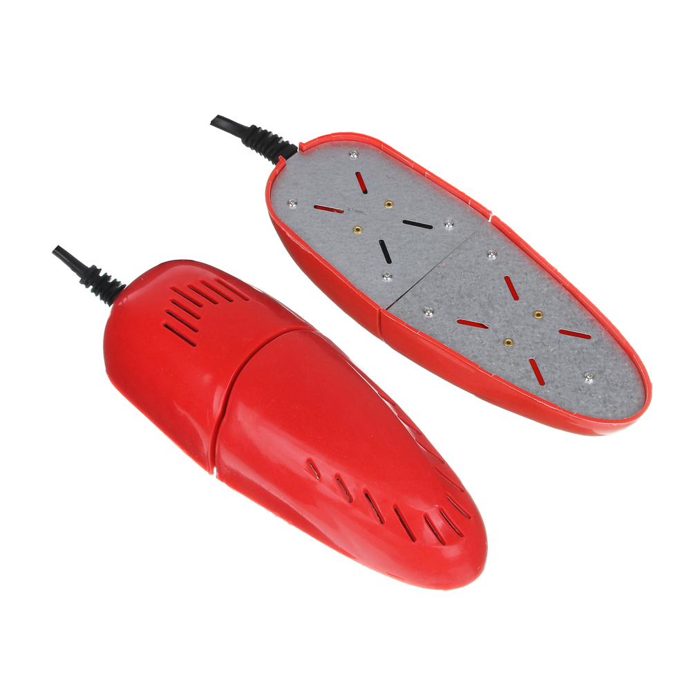 LEBEN Сушилка для обуви раздвижная,18x6x4,5см, пластик, 220В, 20Вт - #1