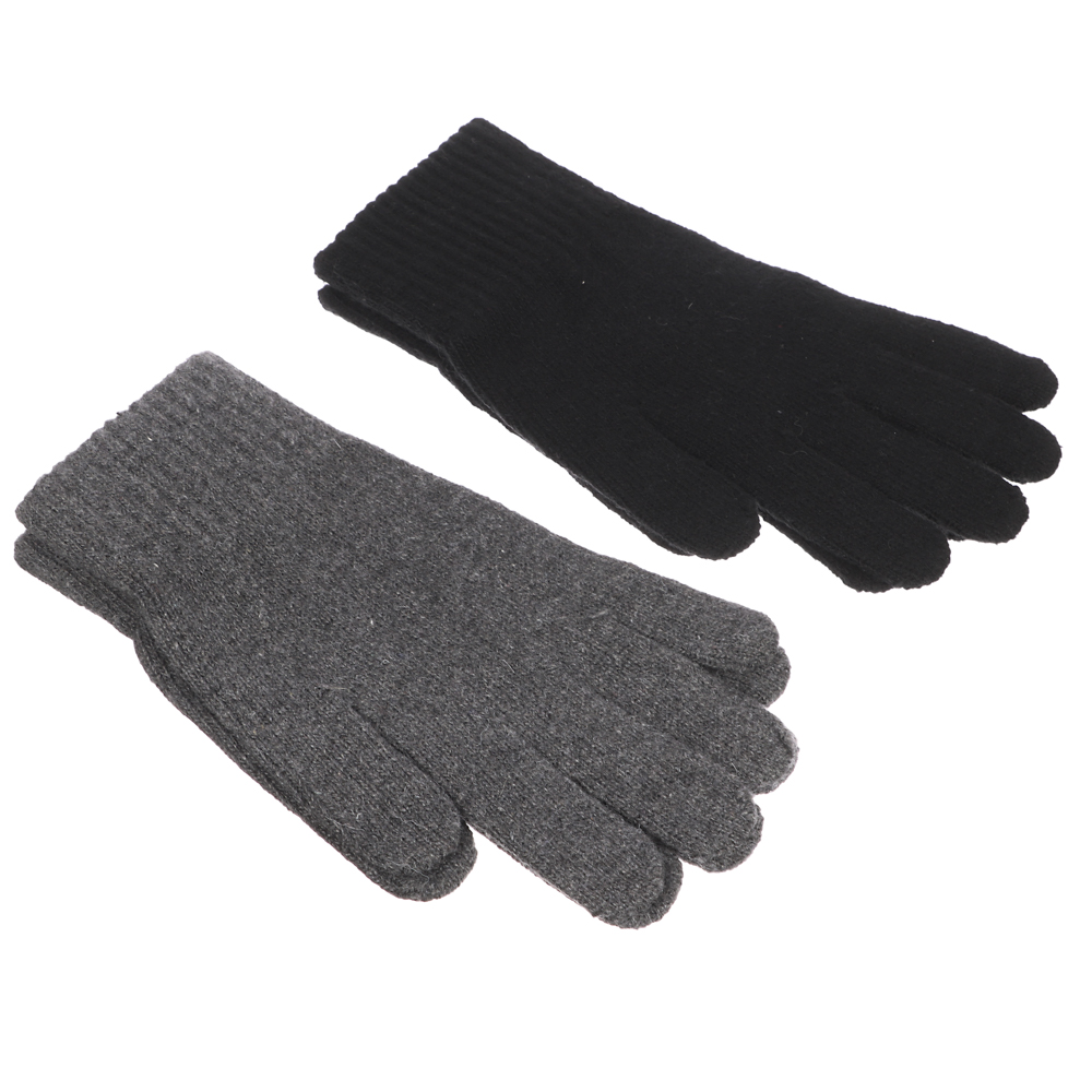 GALANTE Перчатки мужские, р.22-24, 20% шерсть, 50% акрил, 30% полиэстер, цвета в ас-те, ОЗ25-26 - #1