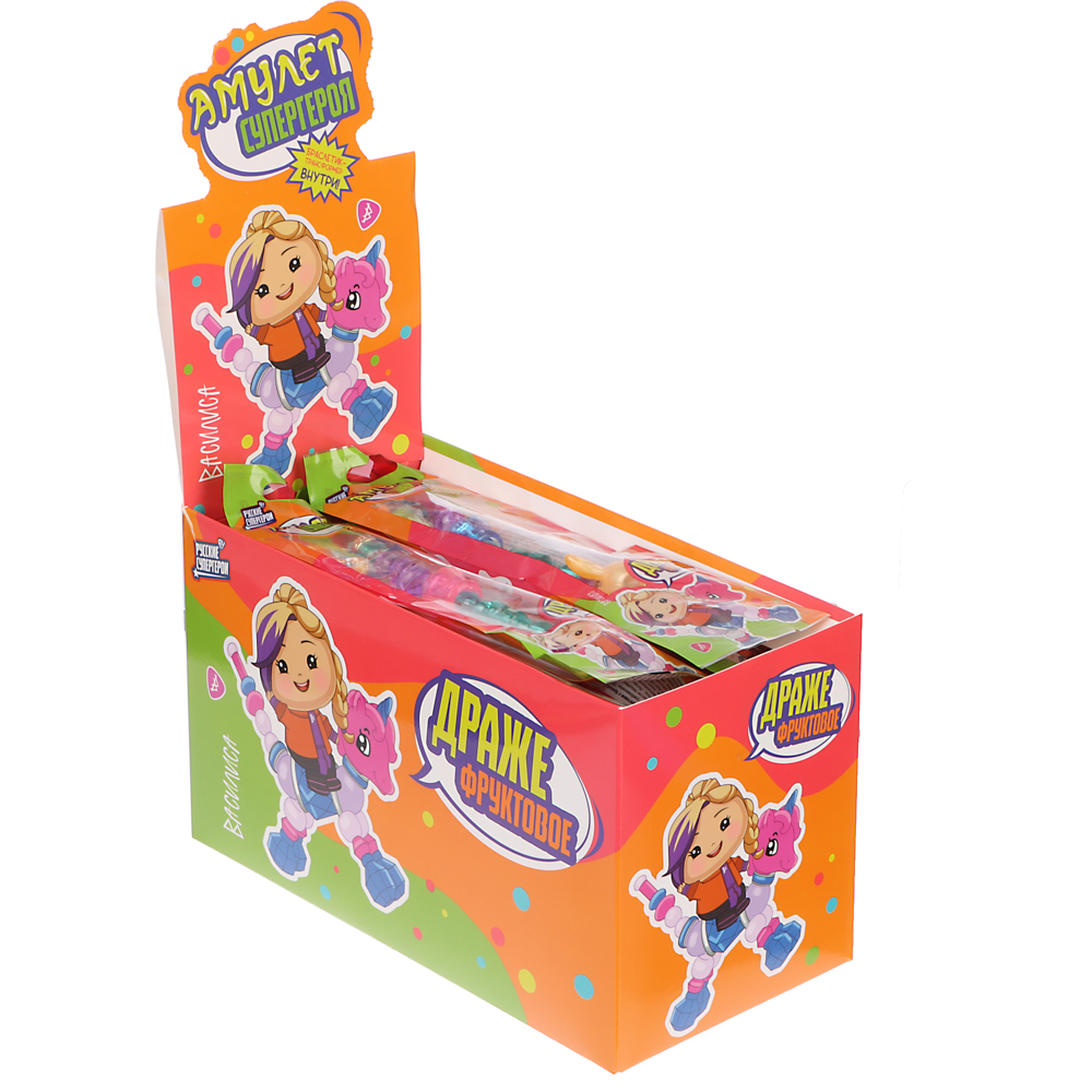 BY Русские Супергерои Драже фруктовое с браслетом 2 гр. - #5