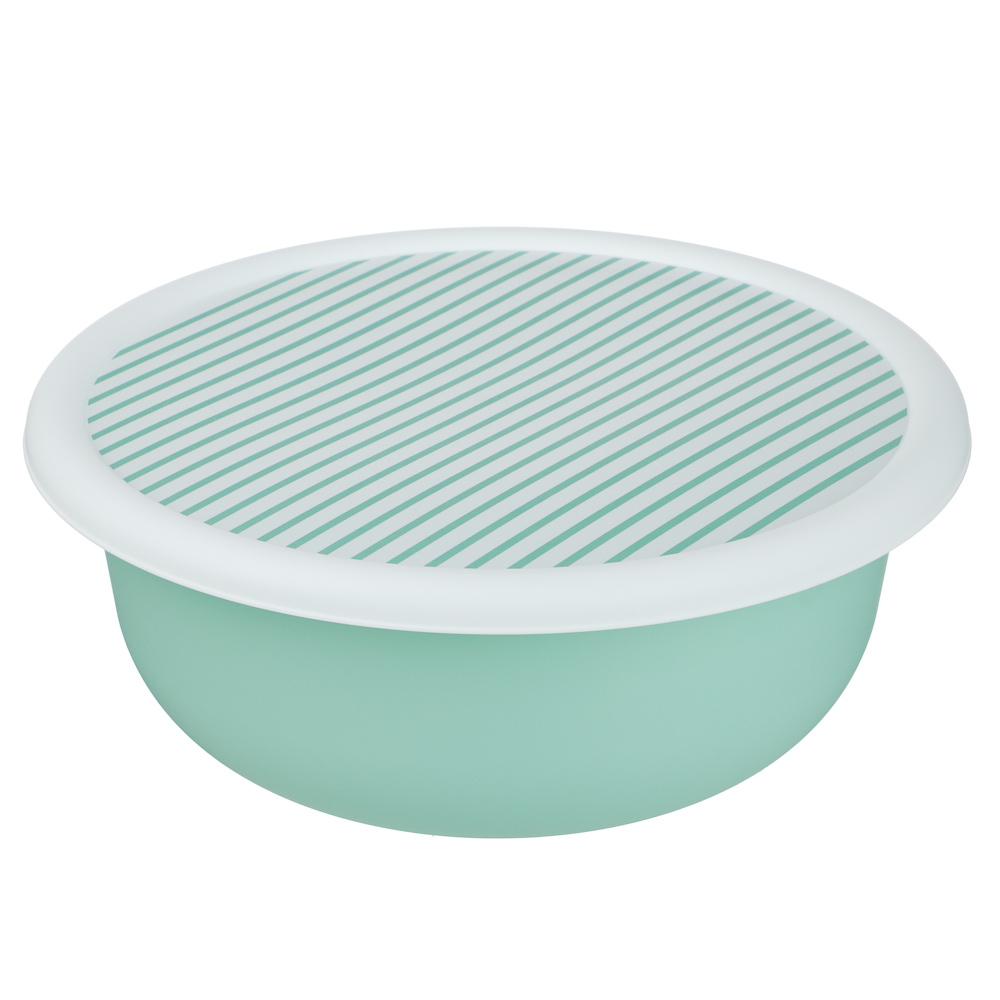 Черри Миска с крышкой 3,2л, пластик, 2 цвета - #2