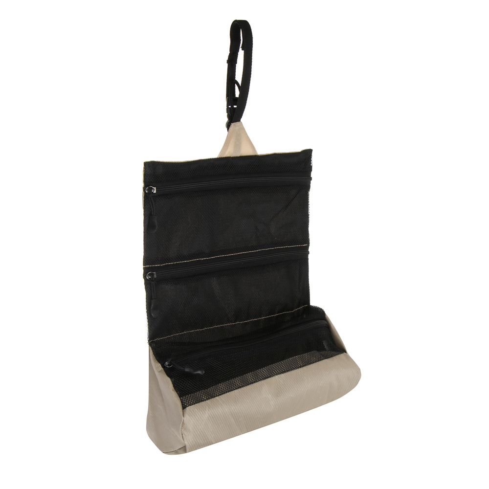 Косметичка дорожная складная в сложенном виде 23,5х11x8 см, полиэстер, 2 цвета - #2