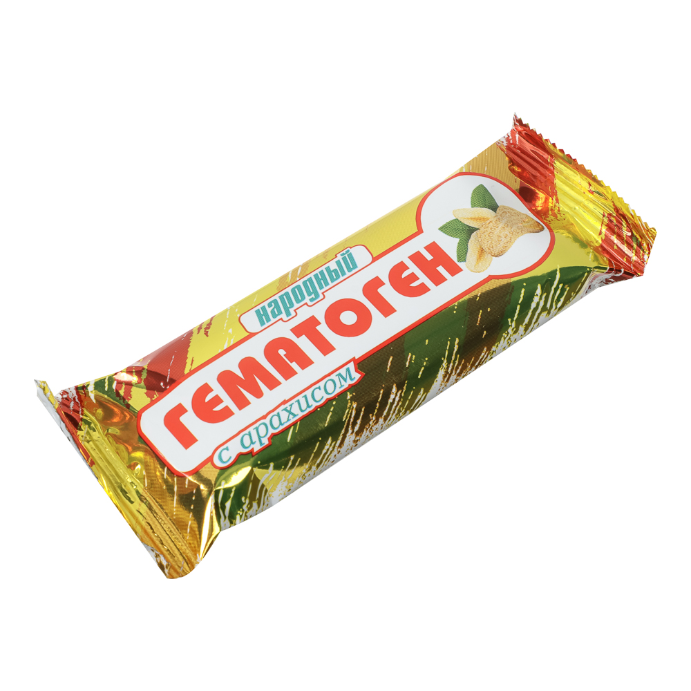 Гематоген Народный с арахисом, 40г - #1