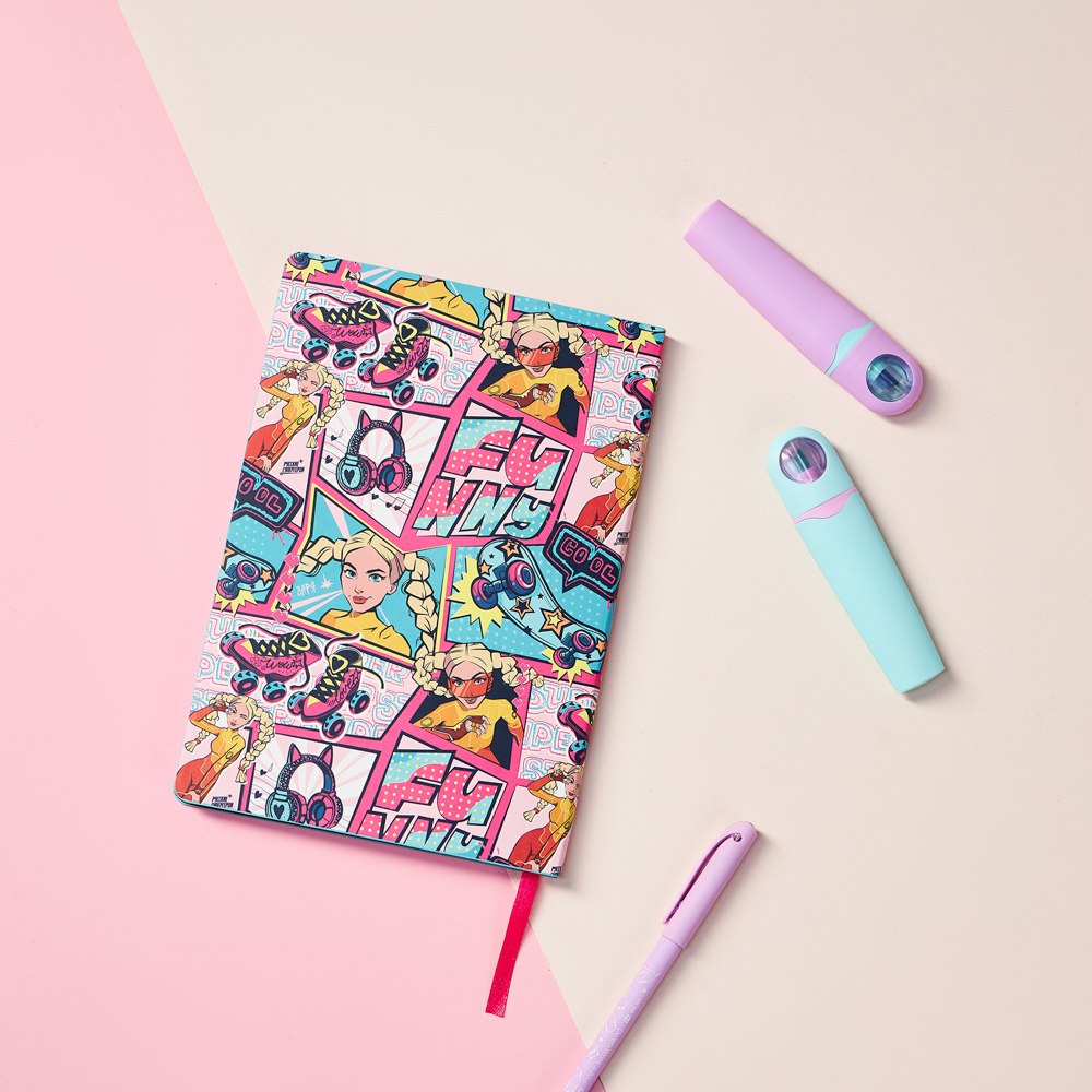 BY Русские Супергерои Бизнес - блокнот А5, 192стр., гибкая обл., цв.срез, закл., "Заря Фэшн" - #11