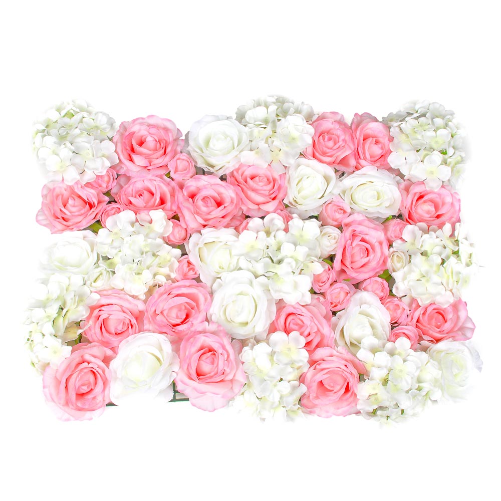 Изгородь цветочная Inbloom "Бело-розовая пастель" - #1