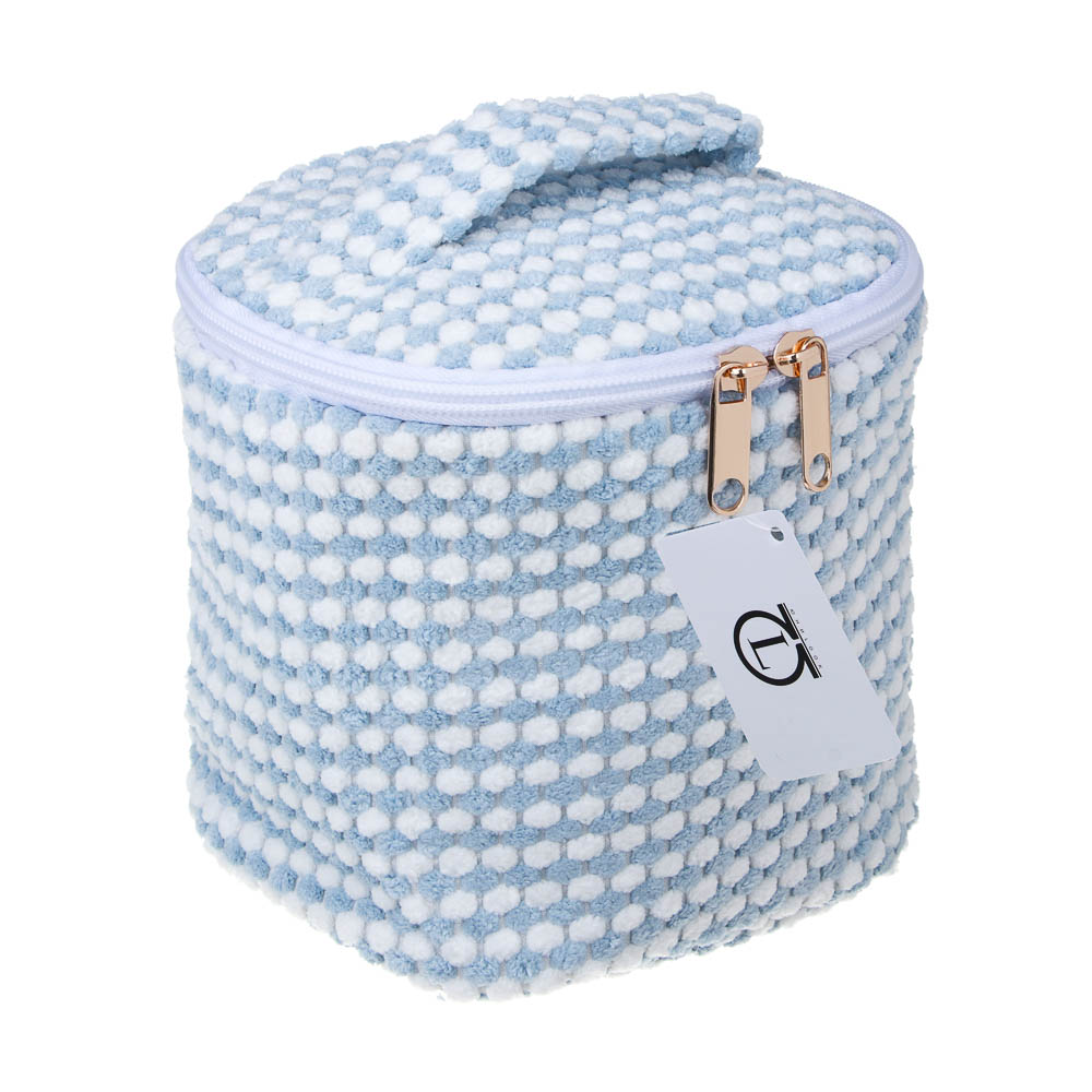 ЮL Косметичка сундучок Velvet, 100% ПЭ, 14х14см, 2 цвета - #6