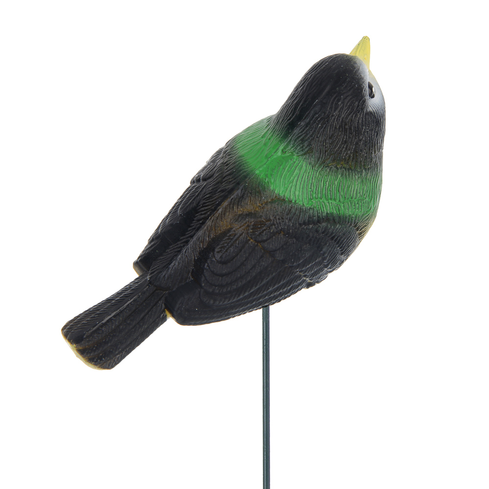 Фигурка на стержне "Птица" тм INBLOOM, 13х6х60см, полистирол, металл - #5