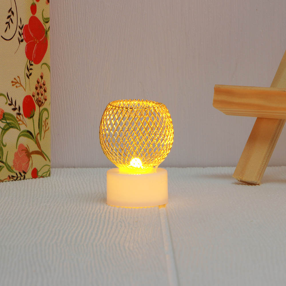 Светильник декоративный, пластик, металл, 4,2х5,5 см, арт.1 - #3