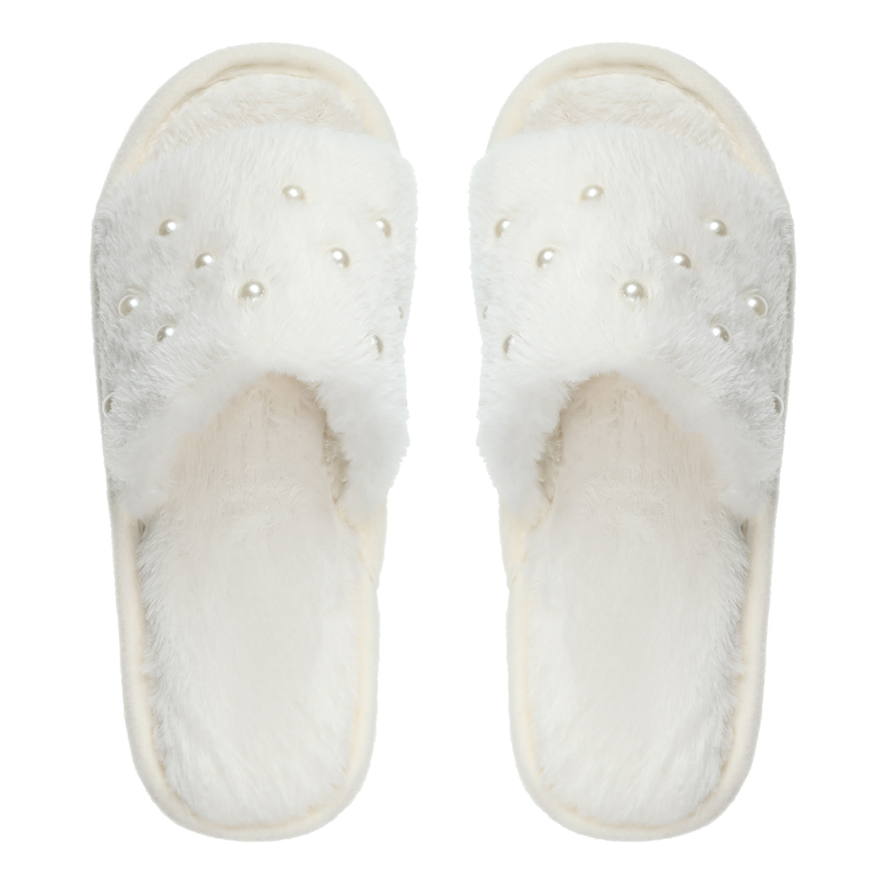 Обувь домашняя женская, размер 40-41, цвет молочный, #17 - #2