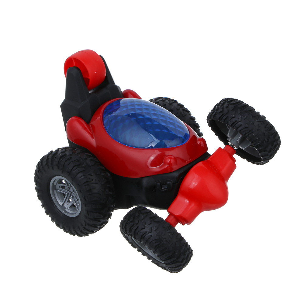 ИГРОЛЕНД Машина радиоуправляемая "Мега трюк", 4х кан., свет, 4АА, ABS, 16х11,2х11,5см, 4 дизайна - #5