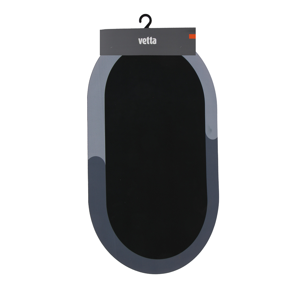 Коврик для ванной комнаты тм VETTA Pietra, 50x80 см, 70% полиэстер, 30% резина, 2 цвета - #6