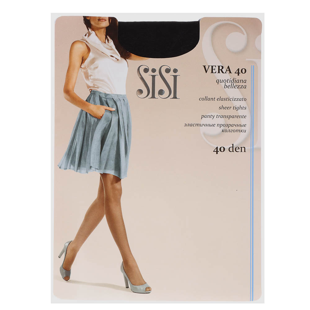 Колготки женские Sisi 40 DEN, размер 5 Maxi, цвет Nero - #5