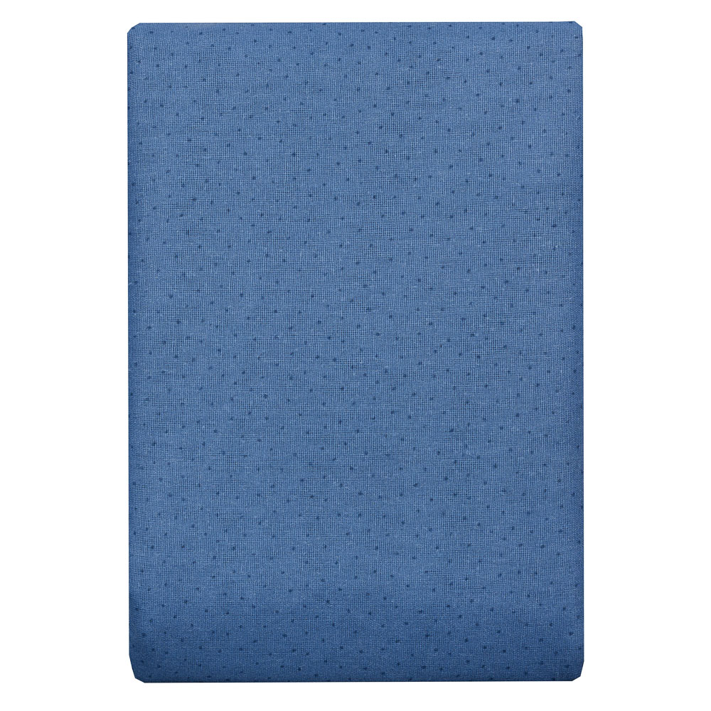 PROVANCE Комплект постельного белья евро (3 предмета), бязь, 100% хлопок, синий - #6
