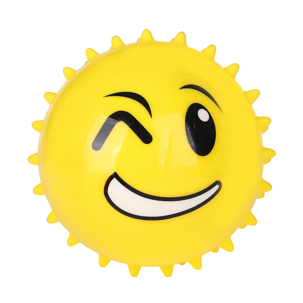 Мяч детский "Ёжики", тм BY SPORT,  8см, ПВХ, 36г (+-10%) - #2