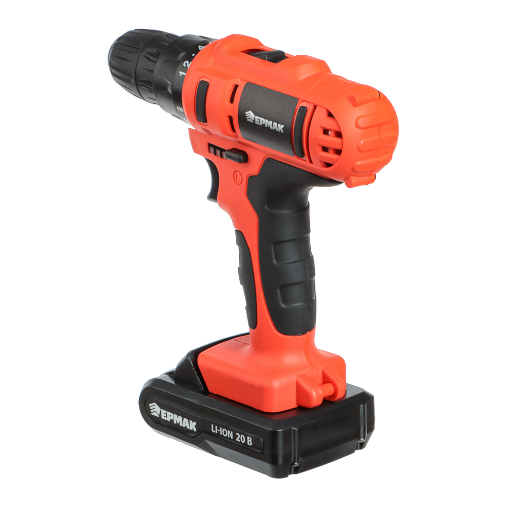 ЕРМАК Набор электроинструмента 29 предметов, шуруповерт 20В (2А*ч, 2шт, 35Н*м) (ONE) - #7