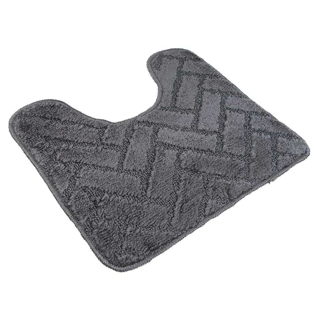 Набор ковриков для ванной  тм VETTA Concrete, жаккард полипропилен 650г/м², 40х45см+75х45см 2 цв. - #7