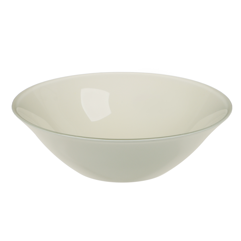 PASABAHCE Салатник Беж Сити D-162мм, H-5см, упрочненное стекло, 10533SLBD37 - #1