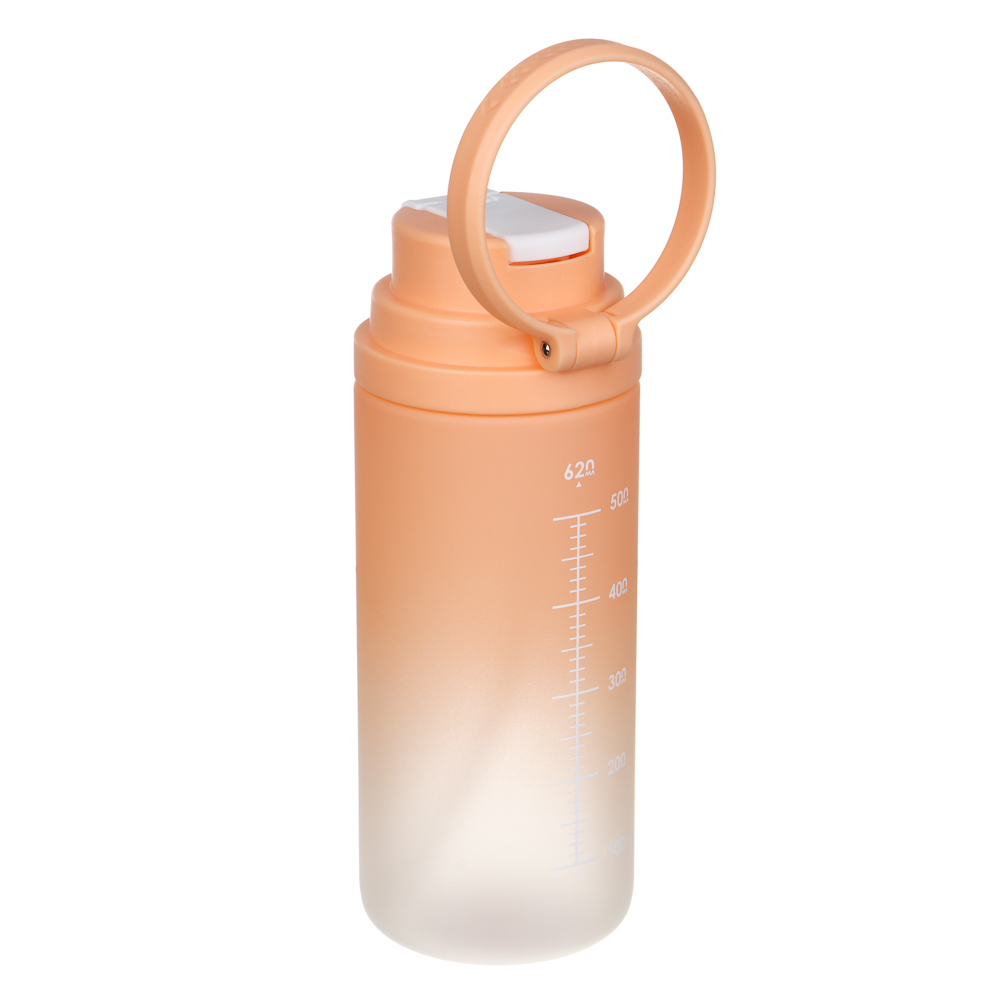 SILAPRO Max Бутылка для воды, 20х7.5см, 620мл, бежевый, PC, PP - #7