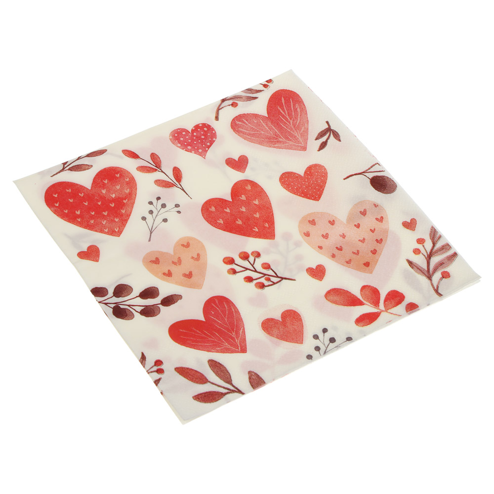 Набор салфеток бумажных, 33x33 см, 12 шт - #2