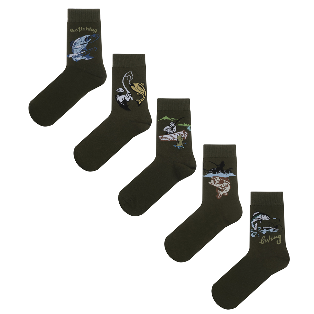 Носки мужские тм TURKAN, р.41-47, разноцветные, #BT9514-1 - #4