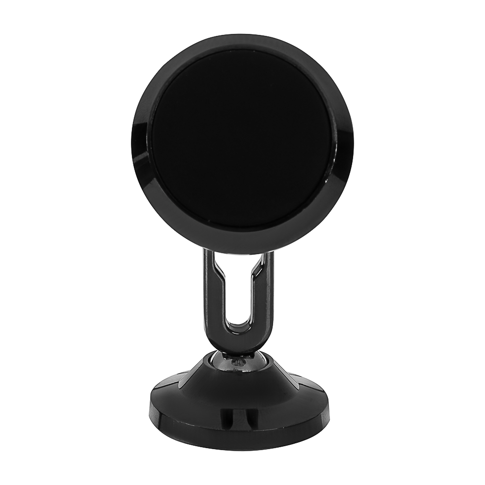 BY Держатель телефона магнитный, на панель, металлический, черный - #2