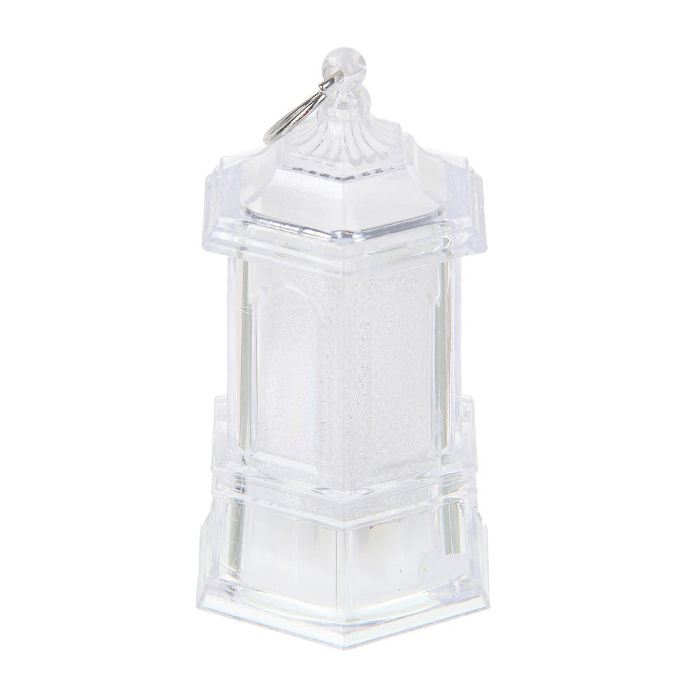 СНОУ БУМ Светильник декоративный LED в виде фонаря, 4,5x7,8см, PS, 3хAG10, 1 режим - #2