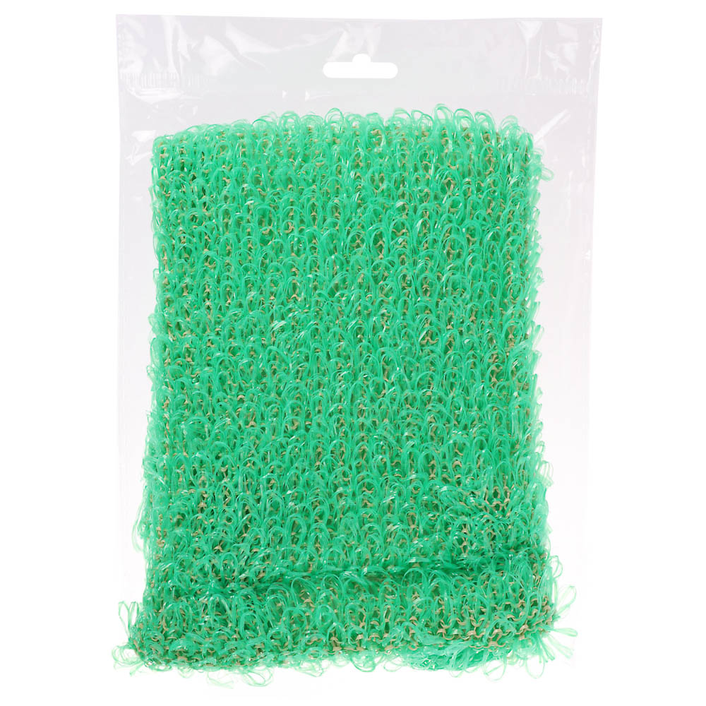 Мочалка банная с ручками эконом, ПП нить, 36х10см - #16