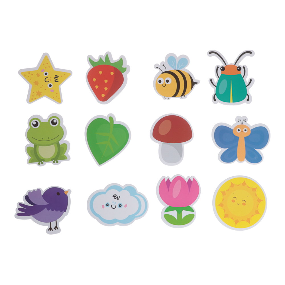 Настольная развивающая игра "Что за чем?", 15,2х15х1,5см, 3 дизайна - #17