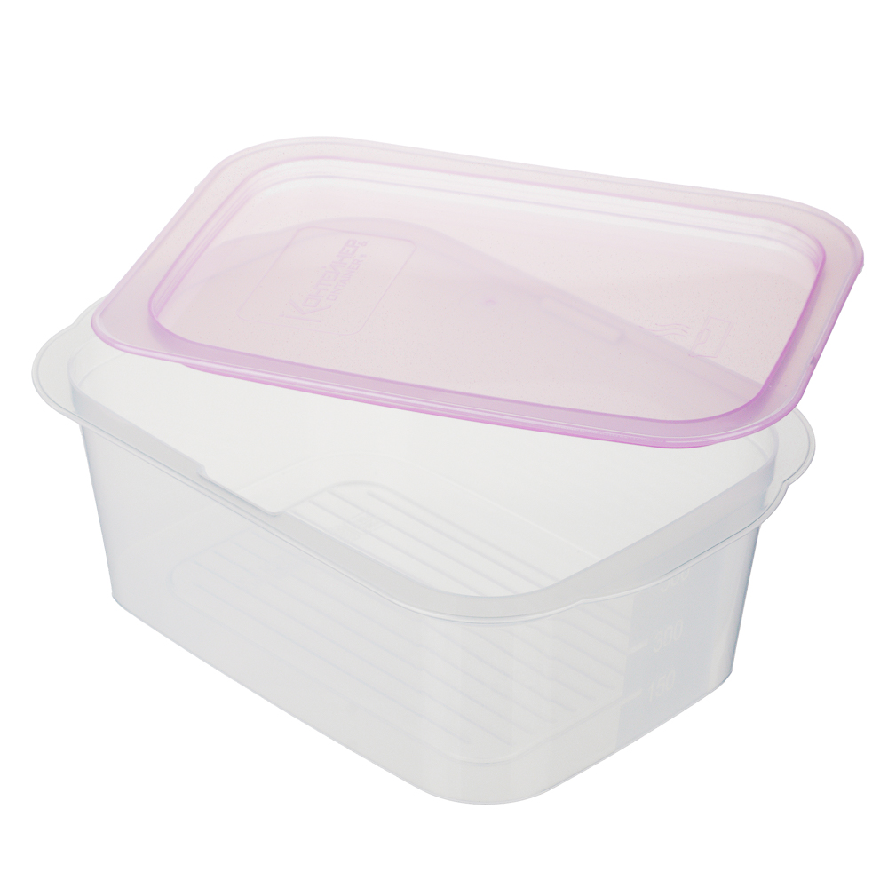 Набор контейнеров пищевых 16шт: 0,23л х 6шт, 0,49л х 5шт, 0,66л х 3шт, 1,1л х 2шт, пластик - #12