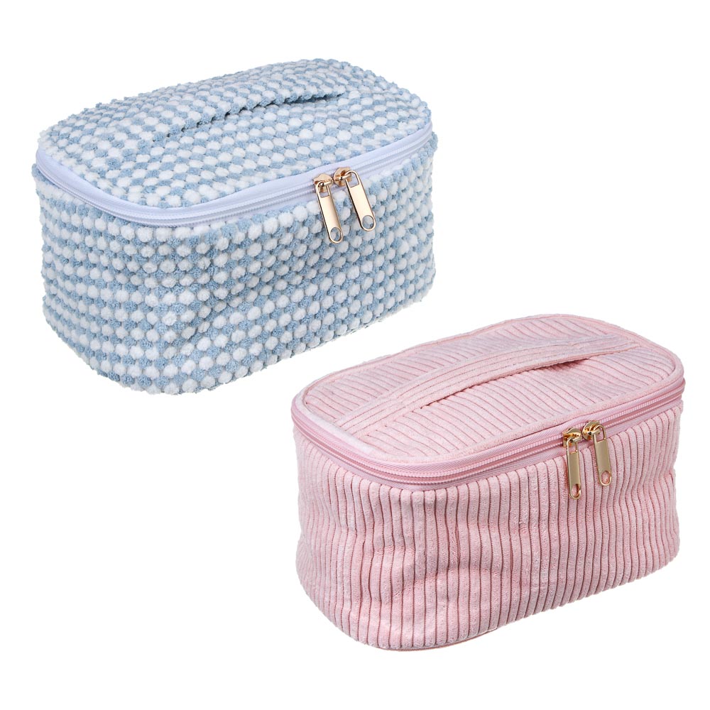 ЮL Косметичка сундучок Velvet, 100% ПЭ, 21х14х11см, 2 цвета - #1