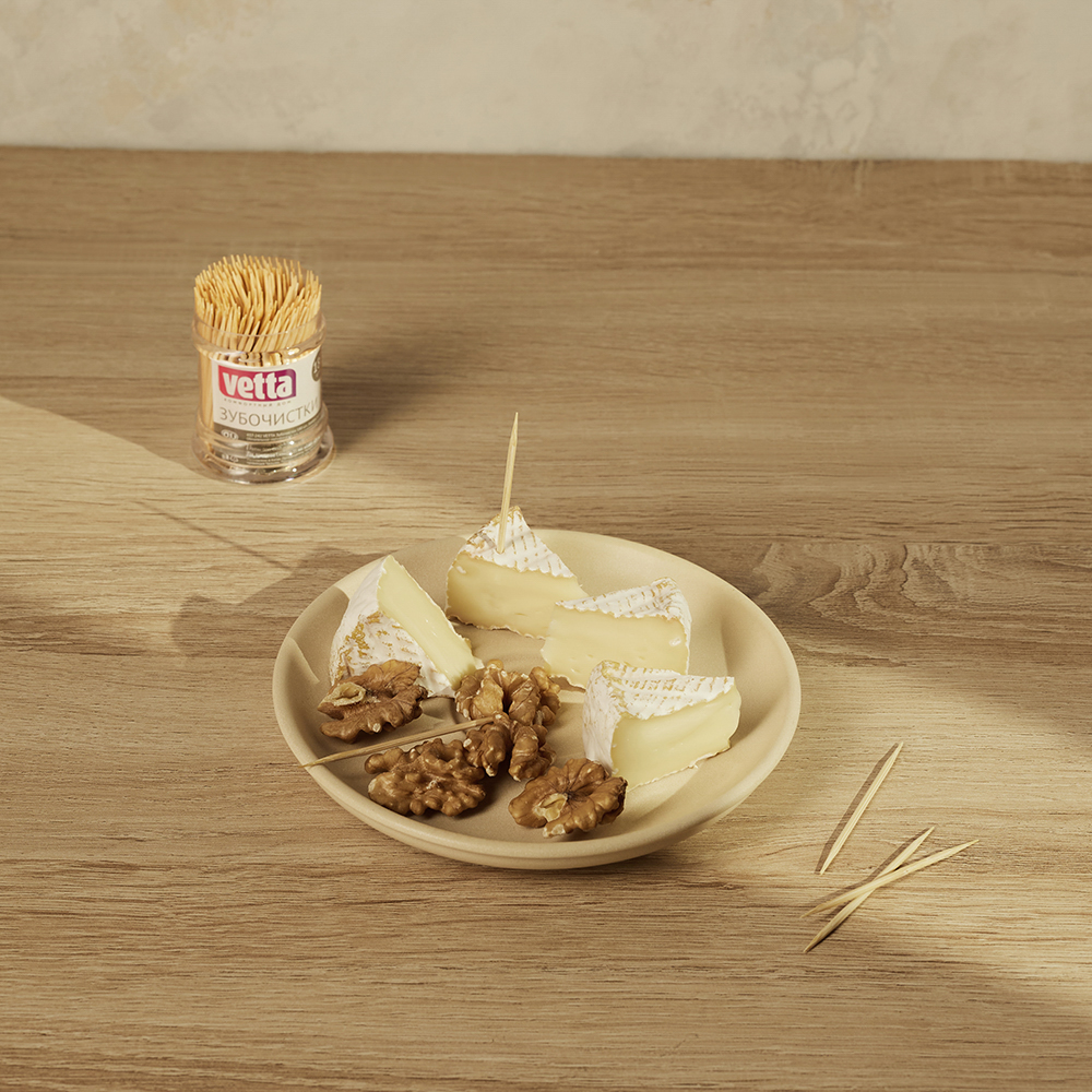 Зубочистки тм VETTA, бамбук, акриловая упаковка, 180шт - #6