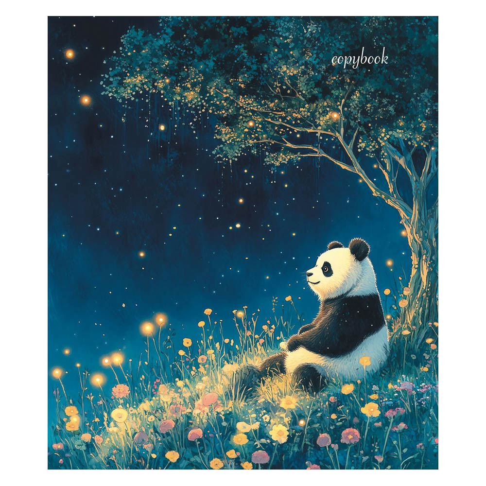 Блокнот А6, 40л., офсет, обложка картон, спираль, в клетку, 9 диз. - #9